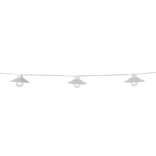 10ct. White Shade String Lights by Ashland®